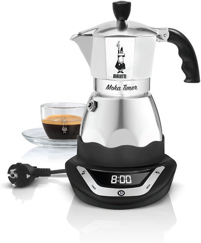 Moka timer caffettiera - moka,