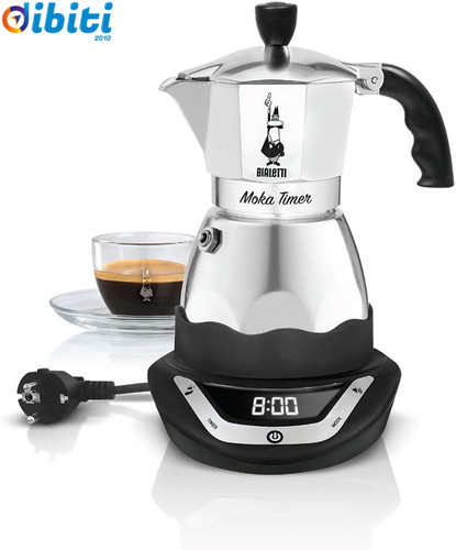 Moka timer caffettiera - moka,