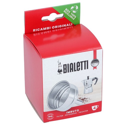 Filtro imbuto bialetti - bialetti, 4